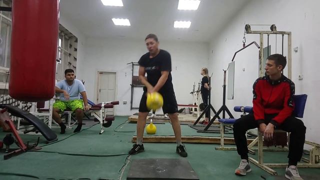 КГС СТИМ Бородулин Андрей Армейский рывок 18 кг 100 повт. смотреть онлайн