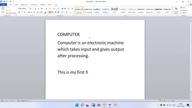LESSON - 7 WORD PROCESSOR (ACTIVITY) BY Ms Chavi смотреть онлайн
