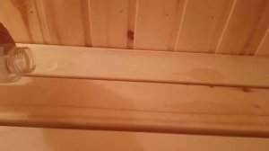 Обработка полов и полков в бане