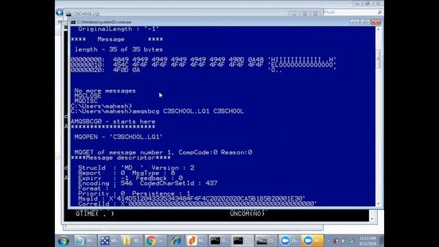 || IBM MQMD(message queue message descriptor)||-PART1-Telugu смотреть онлайн