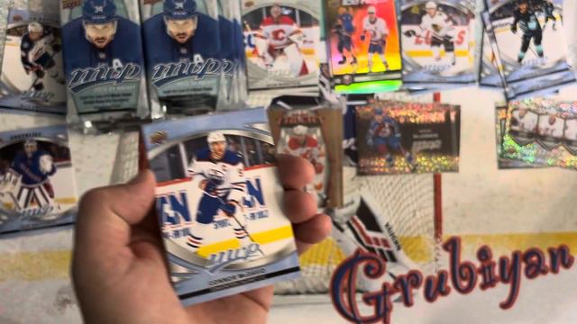 Hobby Box по коллекции 2023/24 Upper Deck MVP Hockey Аукцион 1 смотреть онлайн
