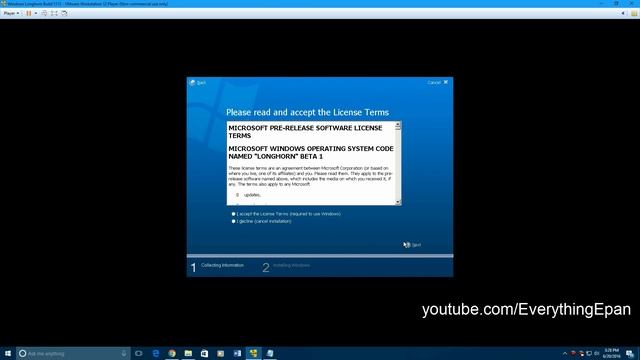 Windows Longhorn Build 5112 - Installation in VMware смотреть онлайн