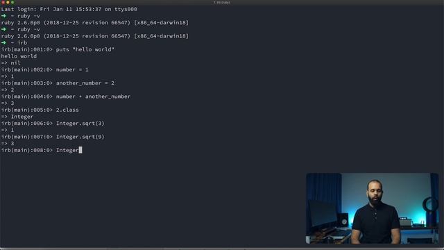 Ruby: Class and Instance Methods - 003 смотреть онлайн