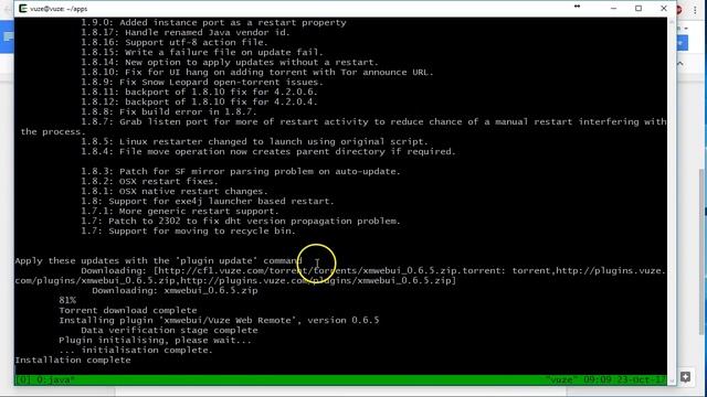 Install vuze Web User Interface for Ubuntu 16.04 Server смотреть онлайн