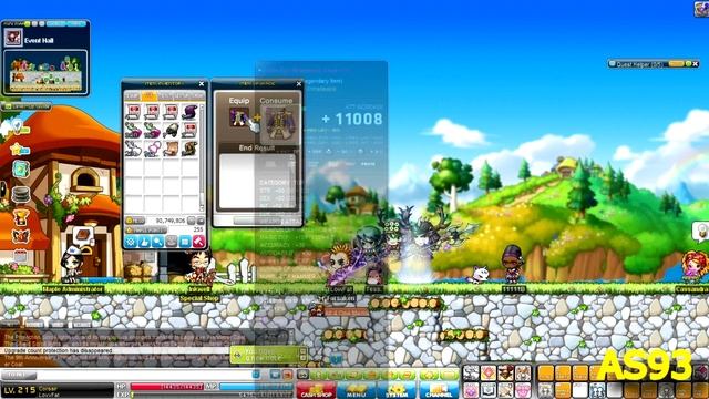 [Maple Story] Perfecting Scrolling Eagle Eye Wanderer Top. смотреть онлайн