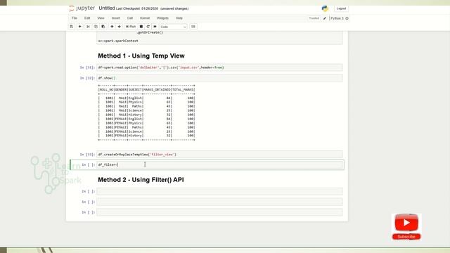 How to Filter Data in Spark DataFrame | Apache Spark | Beginner's guide | LearntoSpark смотреть онлайн