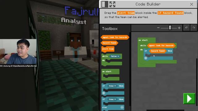 Aku Bikin Robot di Minecraft! - (Minecraft Education Edition) смотреть онлайн