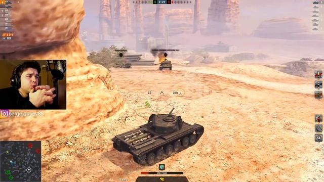 WoT Blitz - WG смогли в премиум танк ● Почему Defender Mk 1 так хорош ● Обзор защитника(WoTB) смотреть онлайн