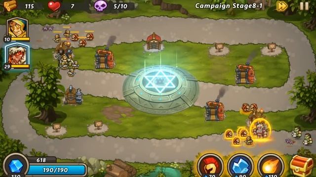 Castle Defense 2 - [8-1] #22 (3 Stars) [HD] - Secret Forest смотреть онлайн