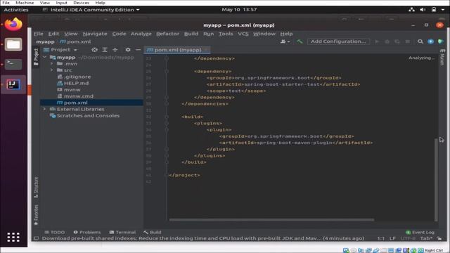 Spring Initializer: Basic v2.4.5 Boot Application смотреть онлайн
