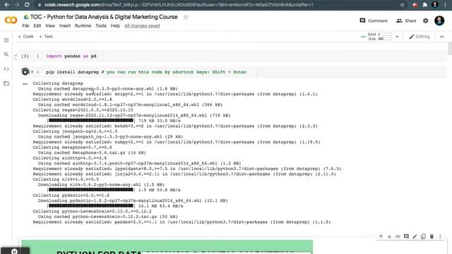 Google Colab Run a code cell смотреть онлайн