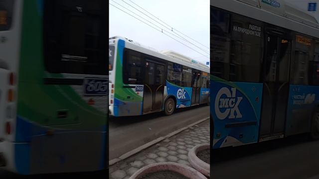 Автобус №805 Омск, маршрут №110. смотреть онлайн