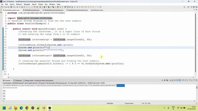 8.14 Parallel Streams in java | How to use Parallel stream in java 8 | examples for parallel stream смотреть онлайн