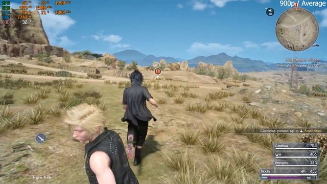Final Fantasy XV Gameplay on | GTX 750 1GB - i5 3470 | смотреть онлайн