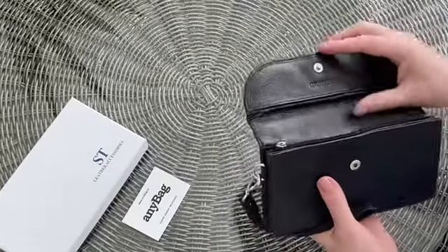 Большой женский кошелек с ремешком на кисть смотреть онлайн