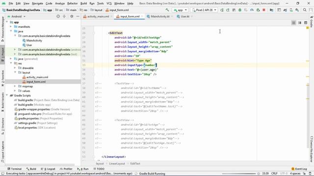 Android Basic Data Binding MutableLiveData - Beginner Simple Example смотреть онлайн
