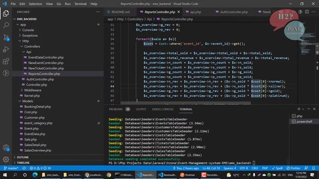 Beginners Laravel MySql Restful Vue JS Event Management system-Frontend 2/2 смотреть онлайн