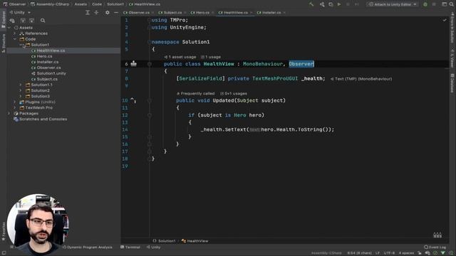 ? Patrón OBSERVER ? | PATRONES de DISEÑO para UNITY смотреть онлайн