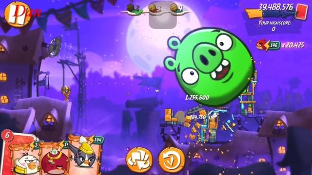 Angry Birds 2 Mighty Eagle Bootcamp (mebc) with bubbles 10/20/2020 смотреть онлайн