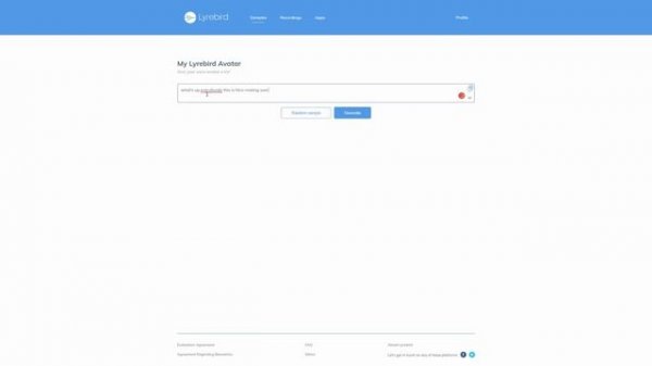Lyrebird Human Voice Ai App   Free Voice Cloning Software!