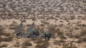Стрельба из систем залпового огня   M31 GMLRS  США