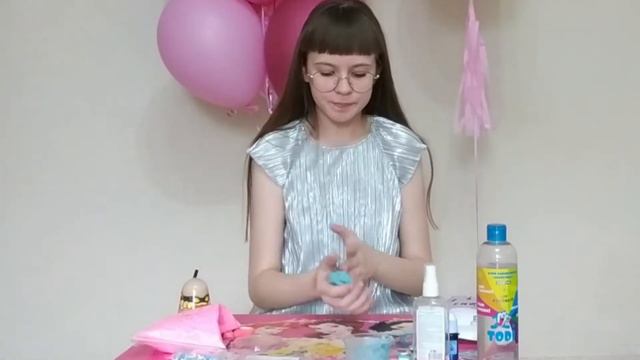 Делаю СЛАЙМ из прозрачного клея смотреть онлайн