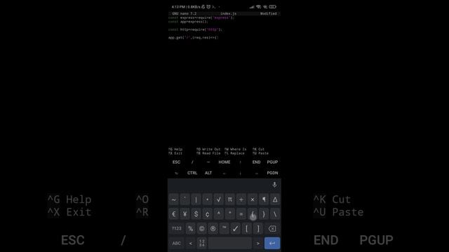 How to set up a Node.js server in Termux смотреть онлайн