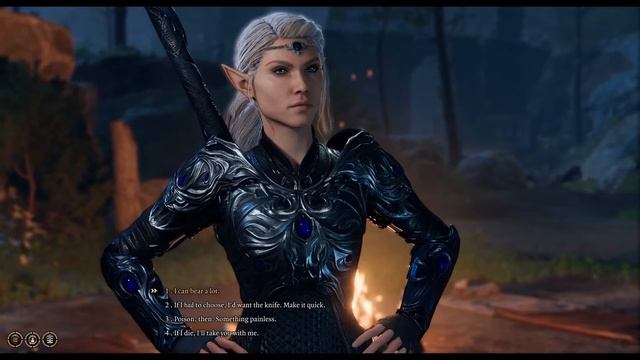 Astarion Second Night At Camp Conversation | Baldur's Gate 3 смотреть онлайн