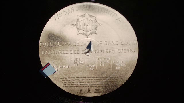 GANG  STARR     -    STEP  IN  THE  ARENA