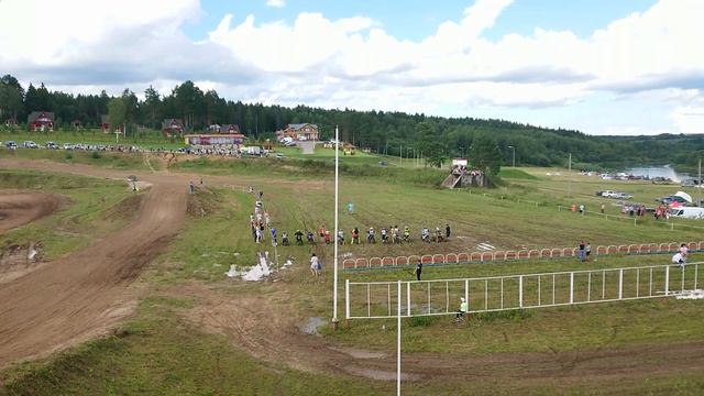 Мотокросс в Харовске на День города-2023. ч. 1. Дети