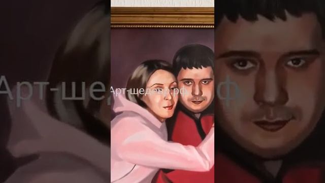 Портрет по фото, маслом на холсте смотреть онлайн