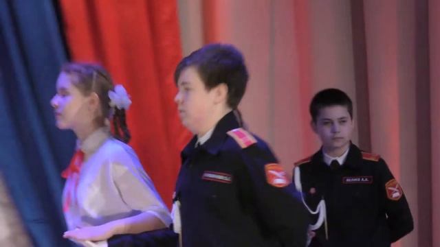 Полонез-7 кадетский класс-МОУ "Средняя школа №2"-Устюжна-22.02.2022-видео от Смелова В. смотреть онлайн