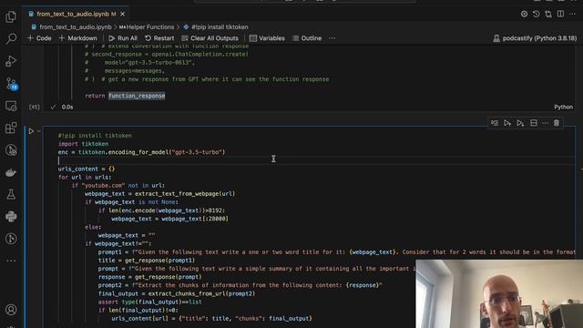 Automating Link to Audio with Python, ChatGPT & Hugging Face | Text-to-Speech Tutorial смотреть онлайн