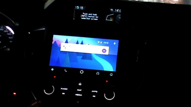 Subaru XV 2018 Android Auto App Navigation - Navigieren mit dem Smart Phone per google maps смотреть онлайн