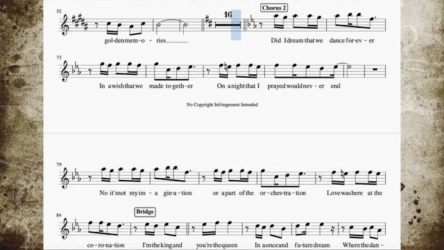 King and Queen of Hearts - Bb(Tenor/Soprano) Sax смотреть онлайн