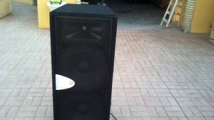 Jbl jrx 125 al aire libre