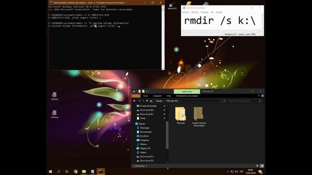 Como eliminar la carpeta system volumen information en windows 10 смотреть онлайн