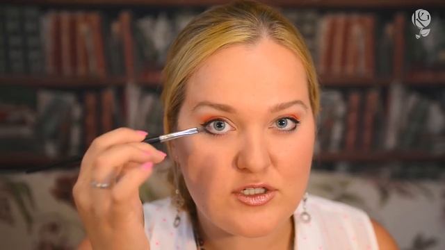 Макияж глаз,в коралловых тонах. Makeup Tutorial. смотреть онлайн