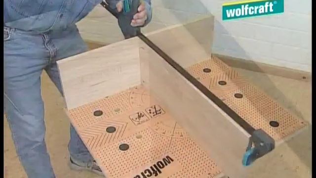 4642 Wolfcraft кондуктор для скрытых соеденений смотреть онлайн