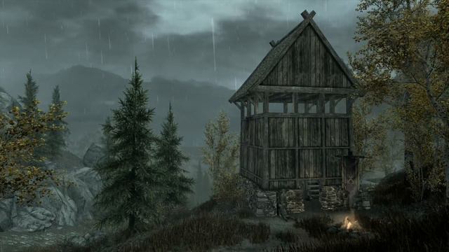 Relaxing THE ELDER SCROLLS Ambient Music & Rain Sounds 🎵 Morrowind, Oblivion, Skyrim, ESO смотреть онлайн