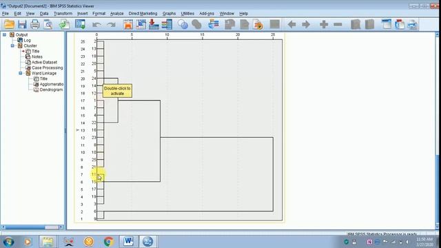 HOW TO DO HIERARCHICAL CLUSTERING SPSS смотреть онлайн