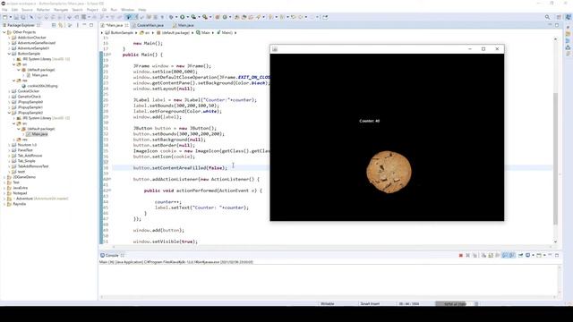 Disable Highlighting Effect on JButton - Java Extra 36 смотреть онлайн