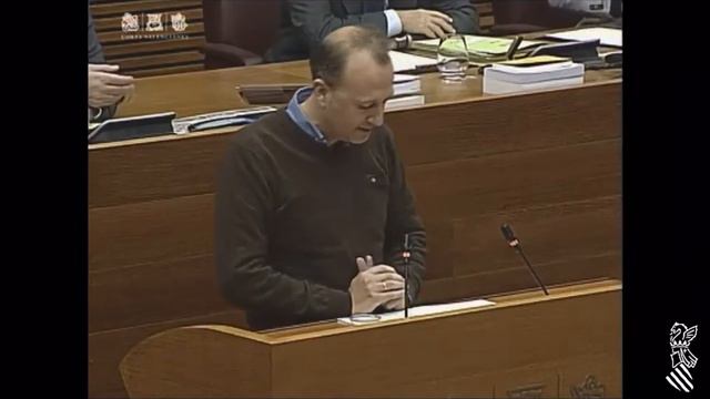 Alexis Marí en el Ple de Les Corts Valencianes del 29/11/2017, punto 2º смотреть онлайн