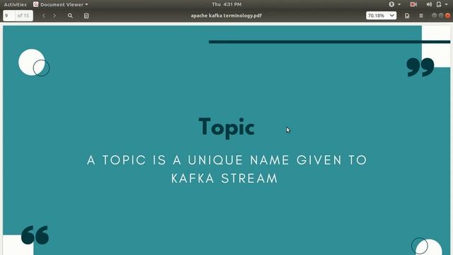 Apache Kafka Terminology смотреть онлайн