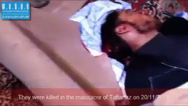 IDLIB, TAFTANAZ, SYRIA. MARTYRS MAHER RAHHAL AND AHUSEIN SHAABAN 20/11/2011 смотреть онлайн