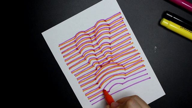 Easy 3D ИЛЛЮЗИЯ / Drawing Illusions to Test Your Brain! смотреть онлайн