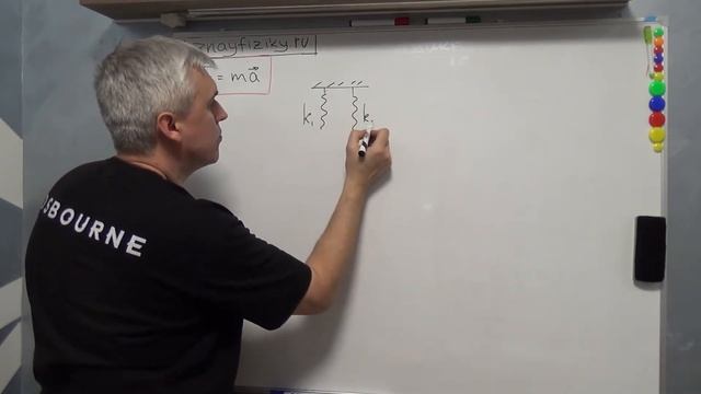 Коэффициент жесткости при последовательном и параллельном соединении пружин смотреть онлайн