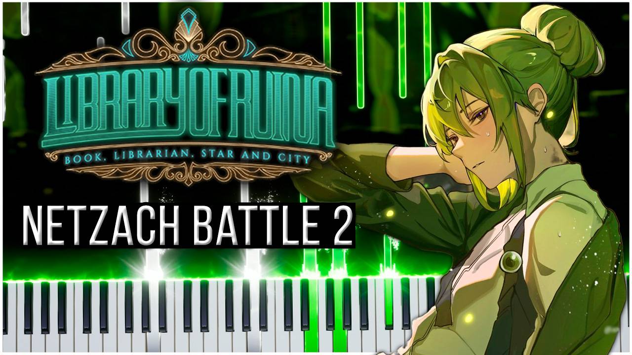 Netzach Battle 2 (Library Of Ruina) 【 КАВЕР НА ПИАНИНО 】 смотреть онлайн