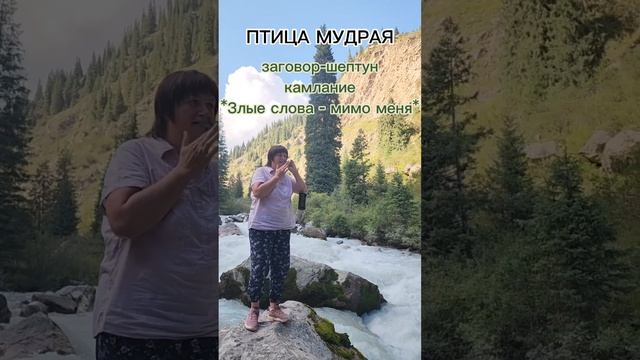 #short ЗАГОВОР-ШЕПТУН камлание *Злые слова - мимо летите* смотреть онлайн
