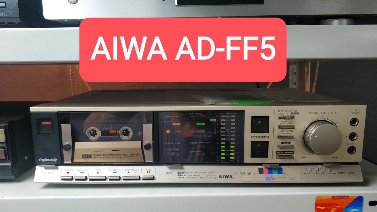 AIWA AD-FF5 удивила, порадовала, чудеса бывают и в наше и ещё в то время +79235077707 Владимир